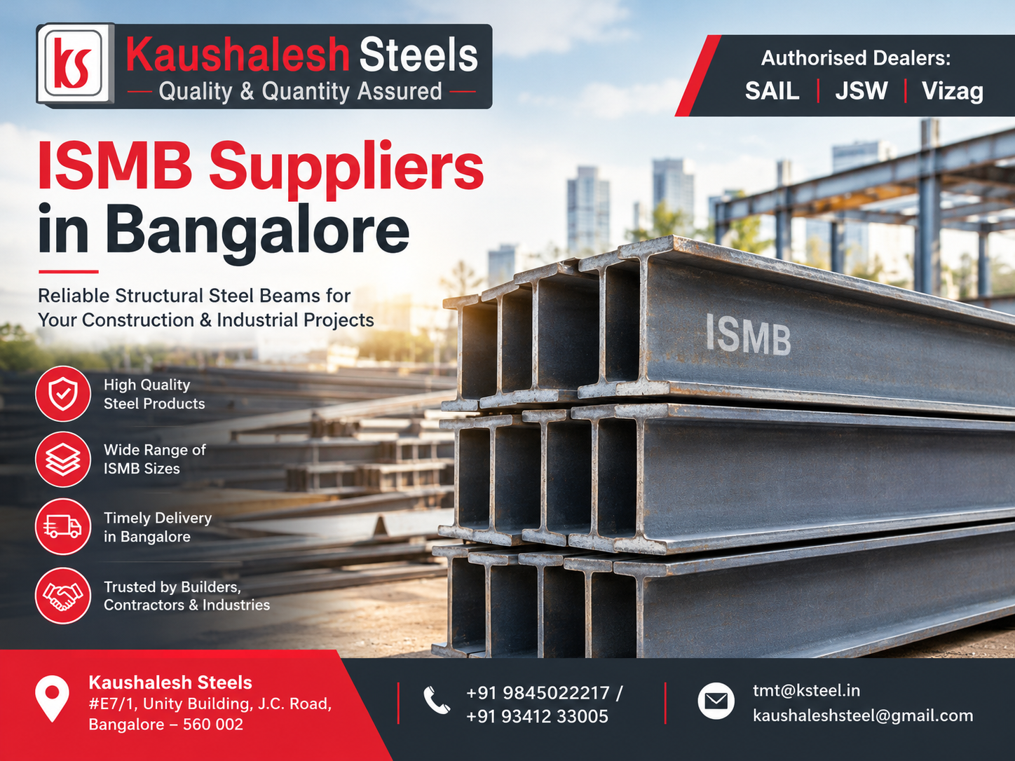 ISMB Suppliers in Bangalore